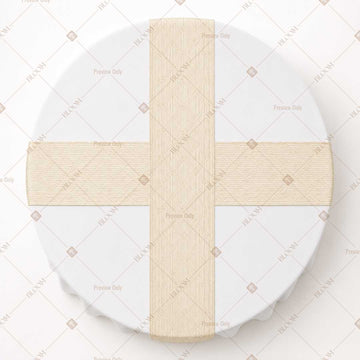 Ivory Mini Dot Table Runner Pack Of 12