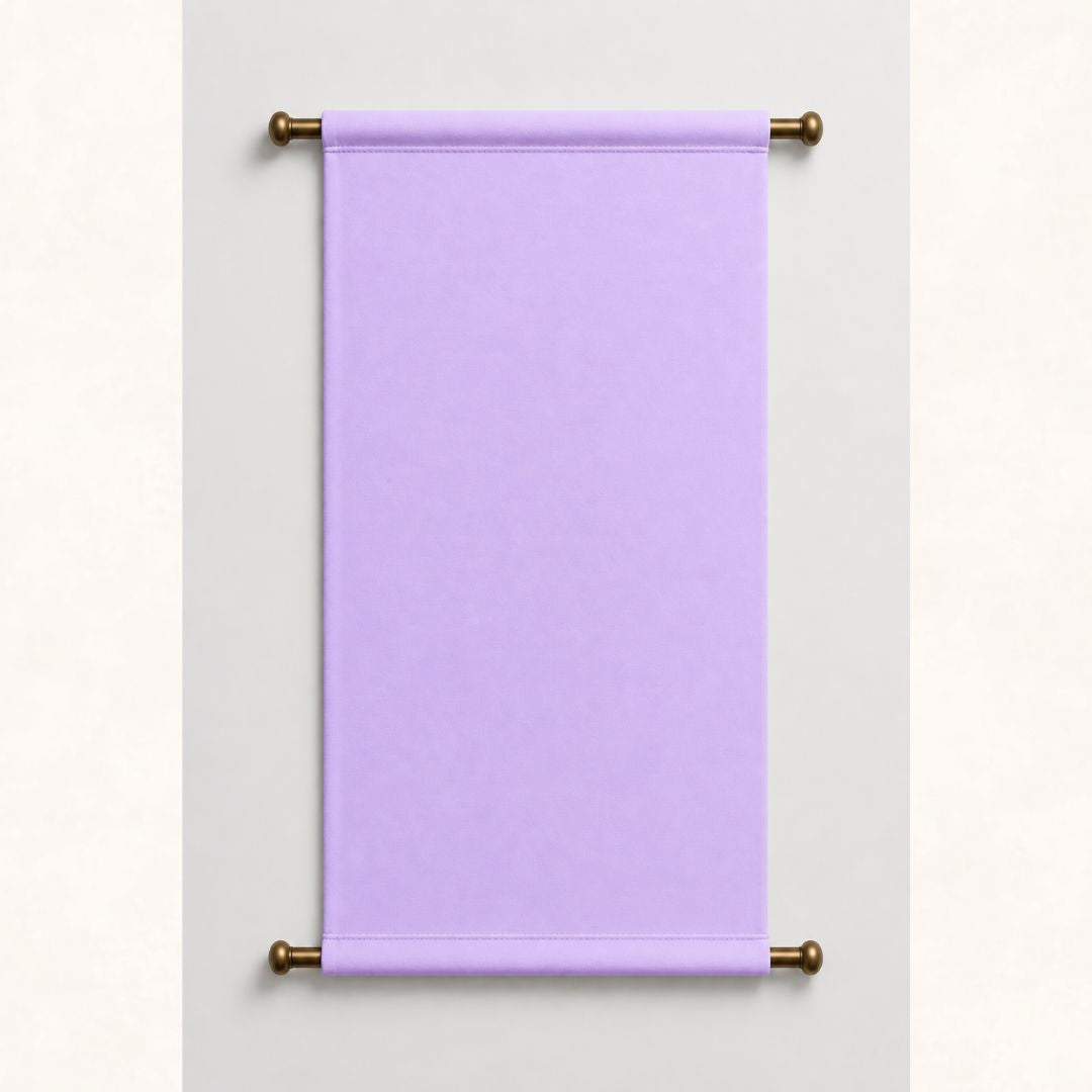 LIGHT LAVENDER HANGING SCROLLS