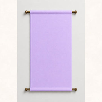 LIGHT LAVENDER HANGING SCROLLS