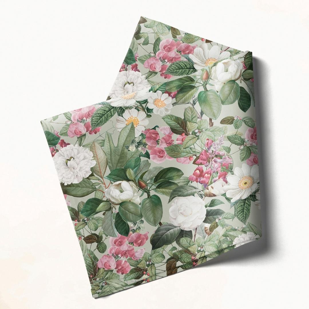 Blush Garden Delight: Napkins 18" X 18" - Pack Of 20