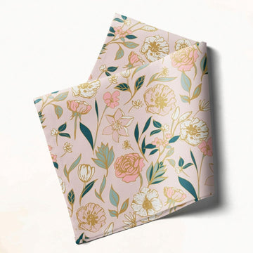 Pastel Bloom Grace: Napkins 18" X 18" - Pack Of 20