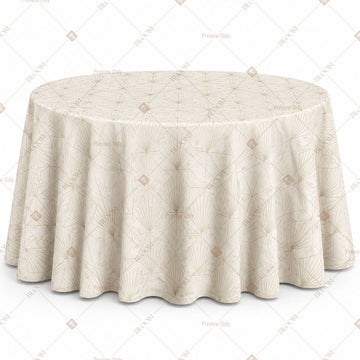 Cream Minimal Table Cover Pack Of 6
