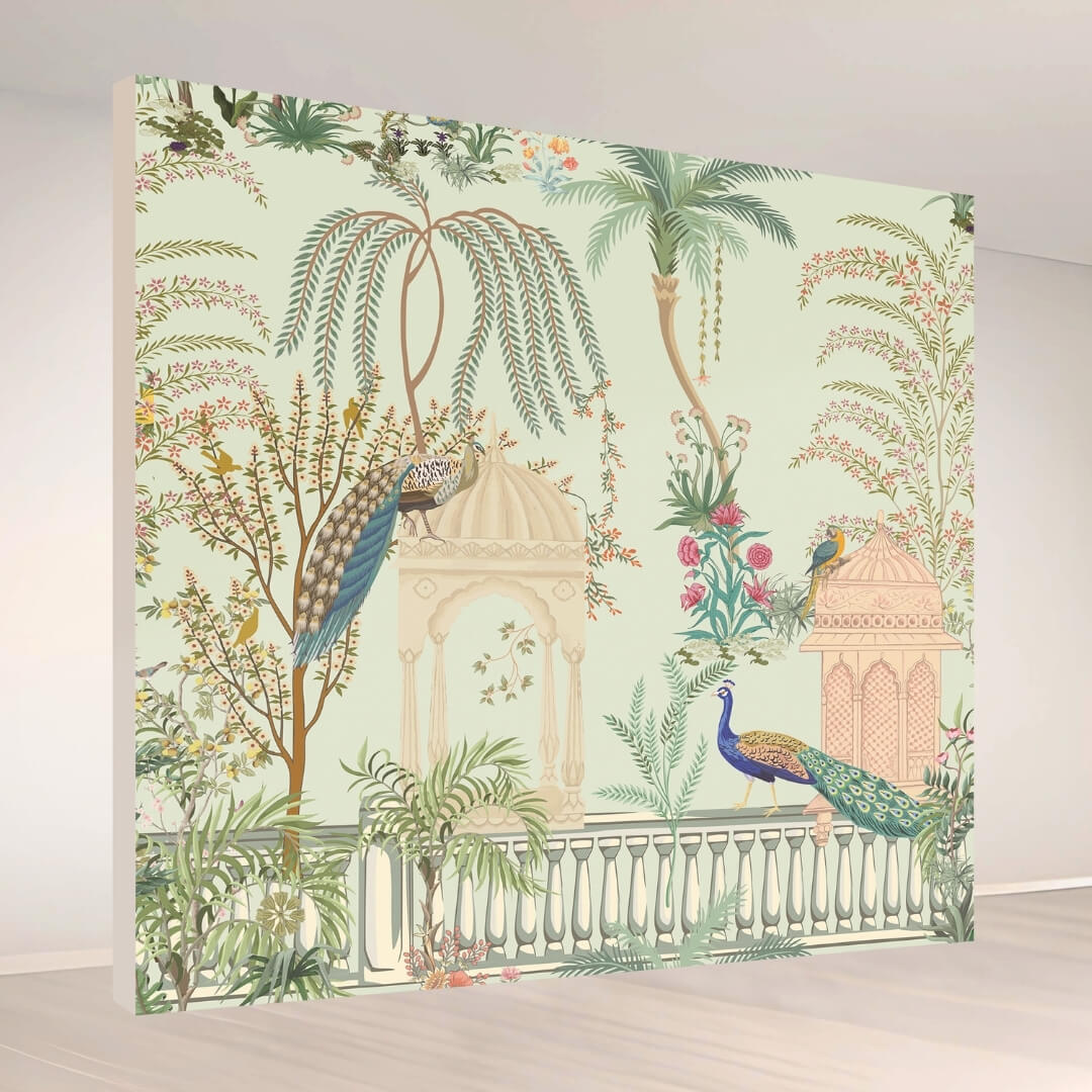 Palace Garden Vista: Backdrop - square