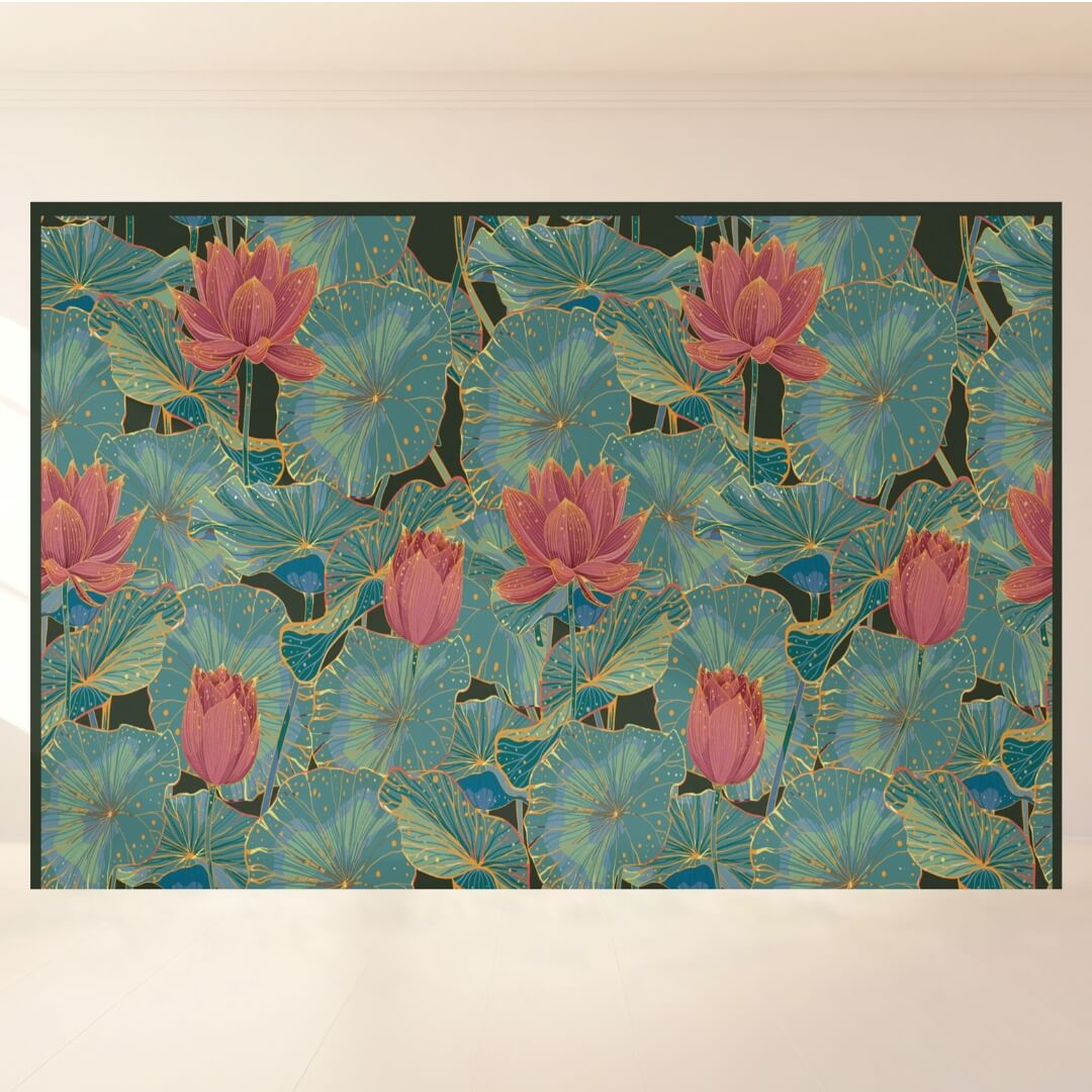 Lotus Bloom Artistic: Backdrop - Landscape
