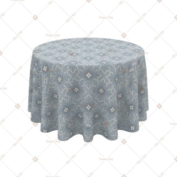 Blue Snowflake Medallion Table Cover Pack Of 6