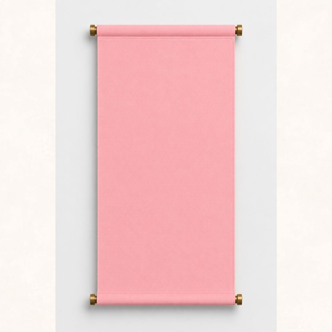 LIGHT ROSE HANGING SCROLLS