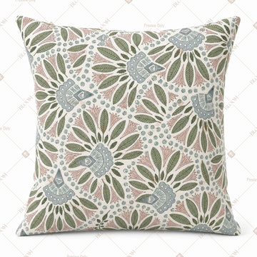 Sage Botanical Leaf Cushion Cover Pack of 12