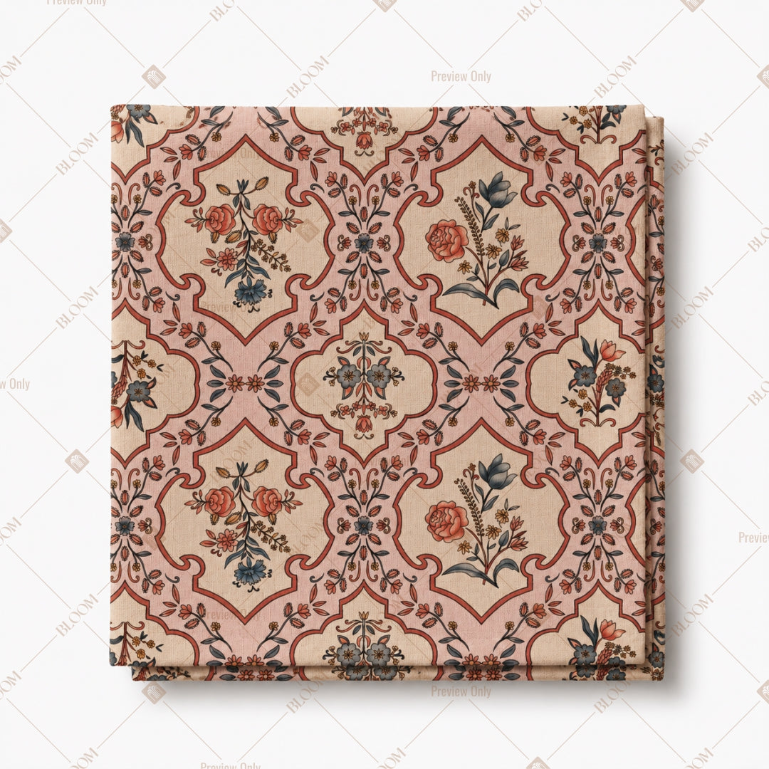 Vintage Medallion Tile Pattern Design