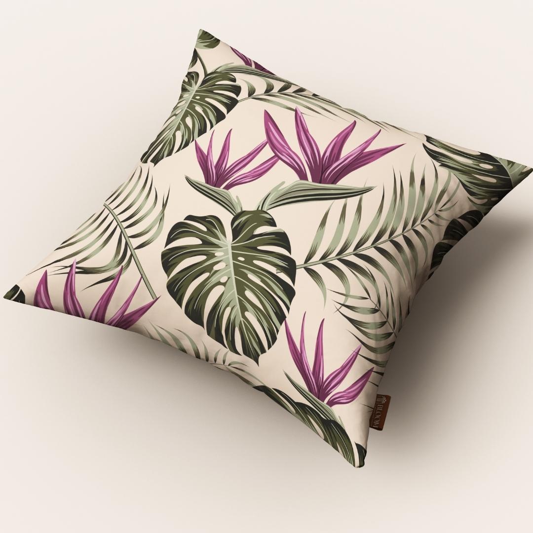 Tropical Palm Orchid: Cushion Cover - Pack of 12