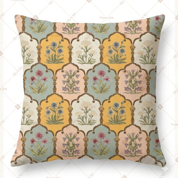 Honeycomb Bee Pattern Cushion Cover Pack of 12