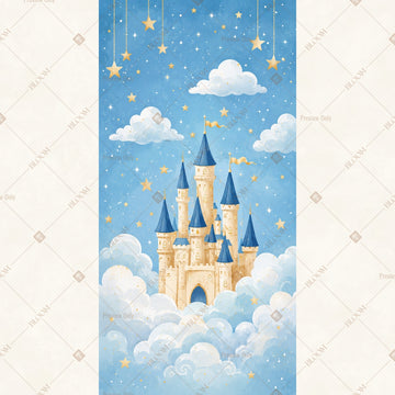 Dream Castle Cloud Vertical Backdrop