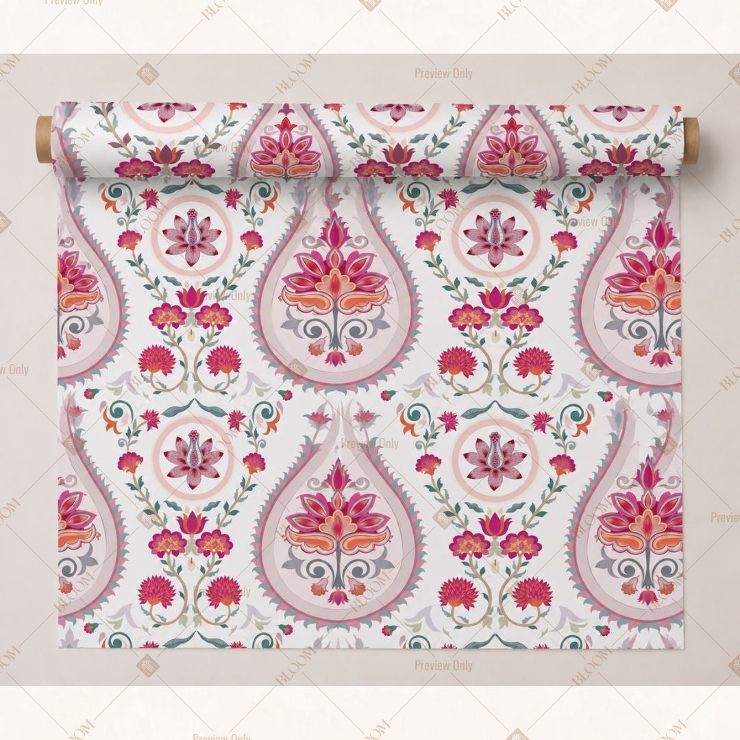 Pink Mandala Fabric Pack of 25