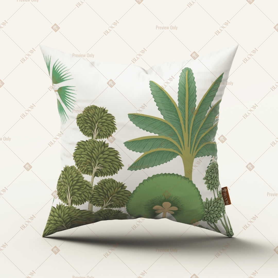Sage Green Botanical Cushion Cover Pack of 12