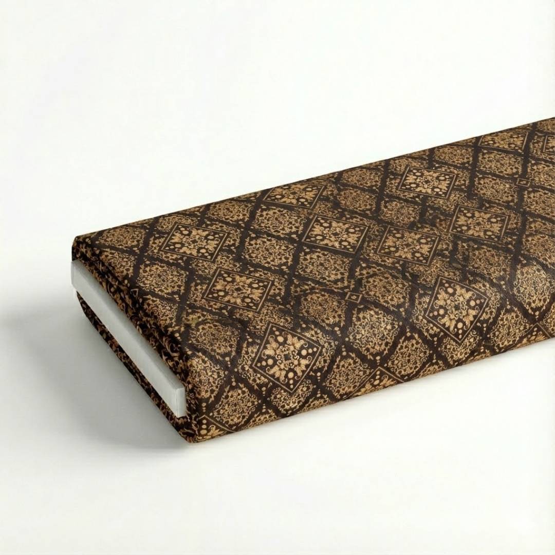 Golden Mosaic Royale Fabric Roll