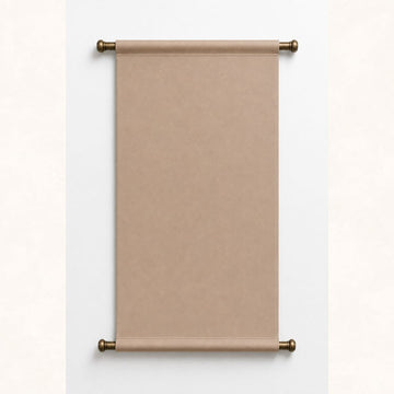 BEIGE HANGING SCROLLS