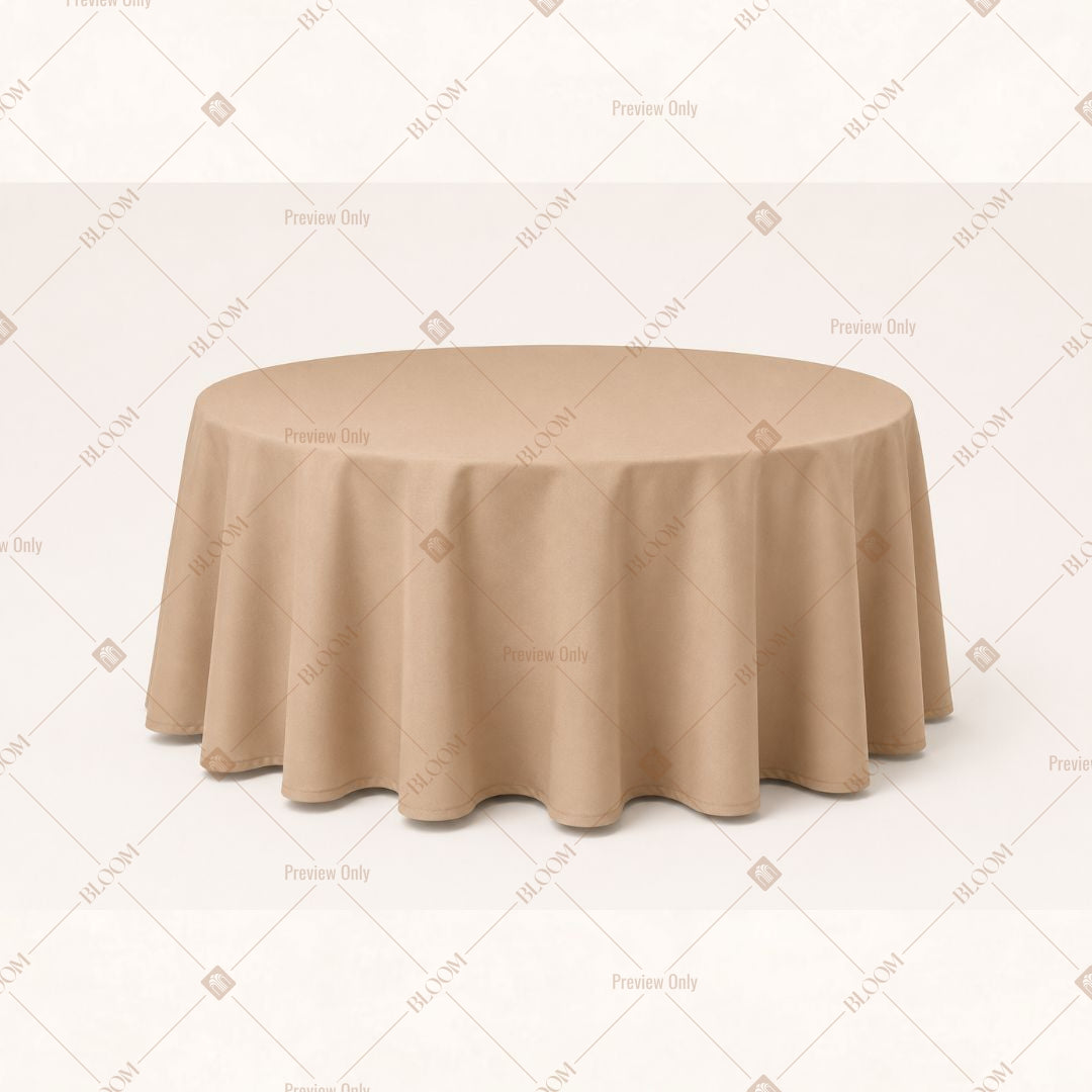 Beige Table Cover Pack Of 6