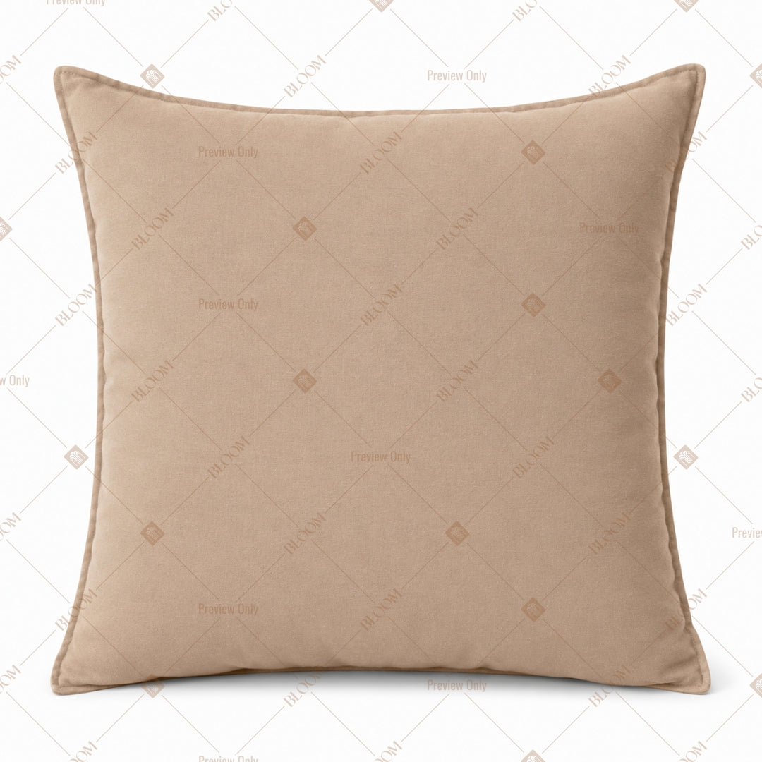 Beige Cushion Cover Pack of 12