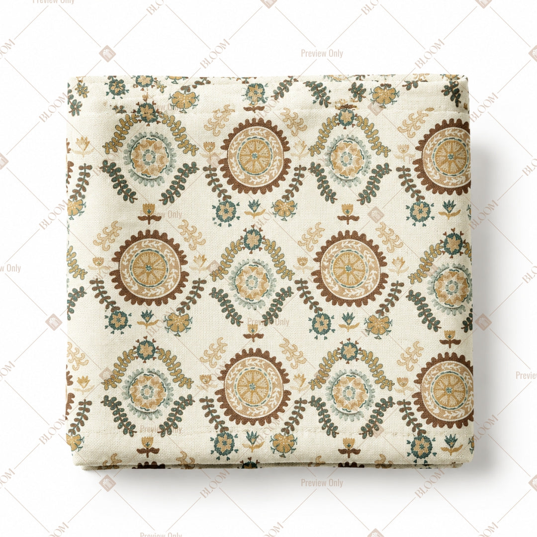 Classic Medallion Geometric Pattern Design