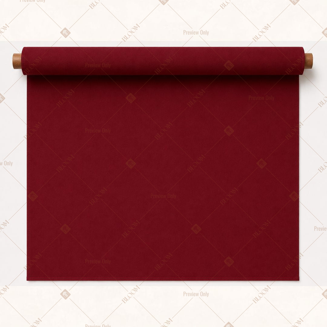 Maroon Fabric Roll Pack of 25