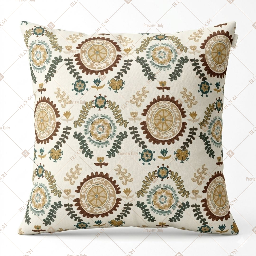 Royal Gold Medallion Cushion Cover Pack of 12