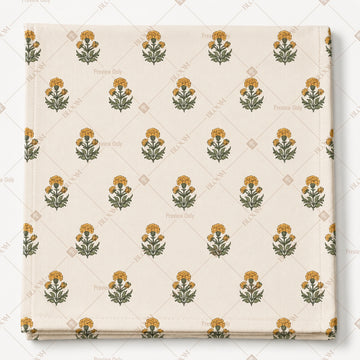 Mini Floral Buta Pattern Design