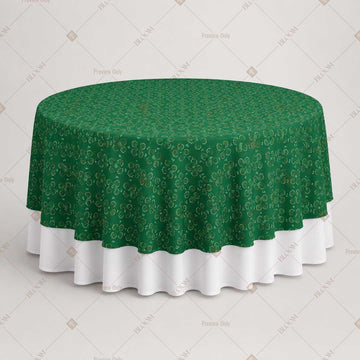 Emerald Green Luxe Table Overlay Pack of 6