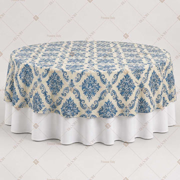 Blue Diamond Trellis Table Overlay Pack of 6