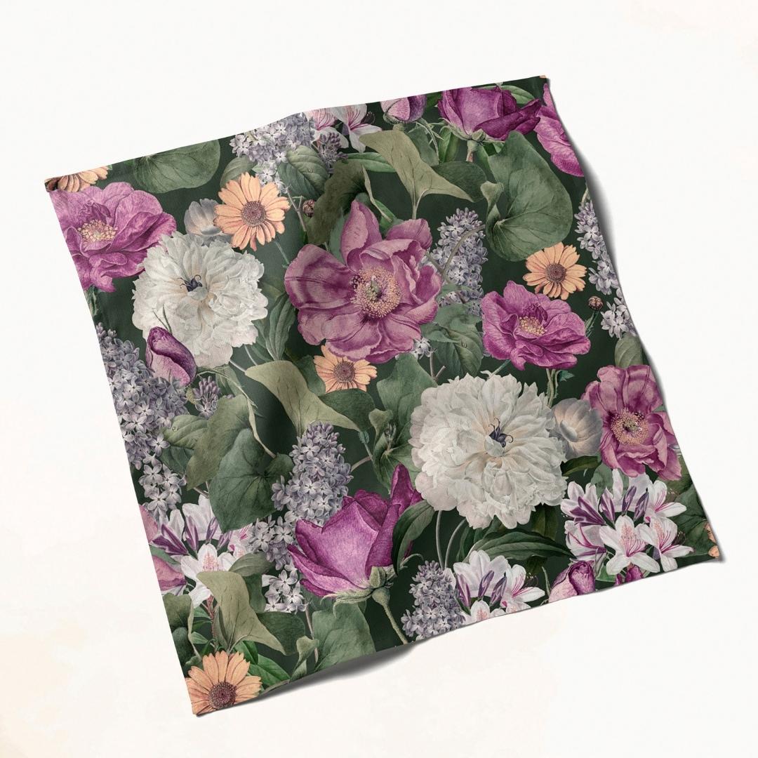 Blossom Romance Garden: Napkins 18" X 18" - Pack Of 20