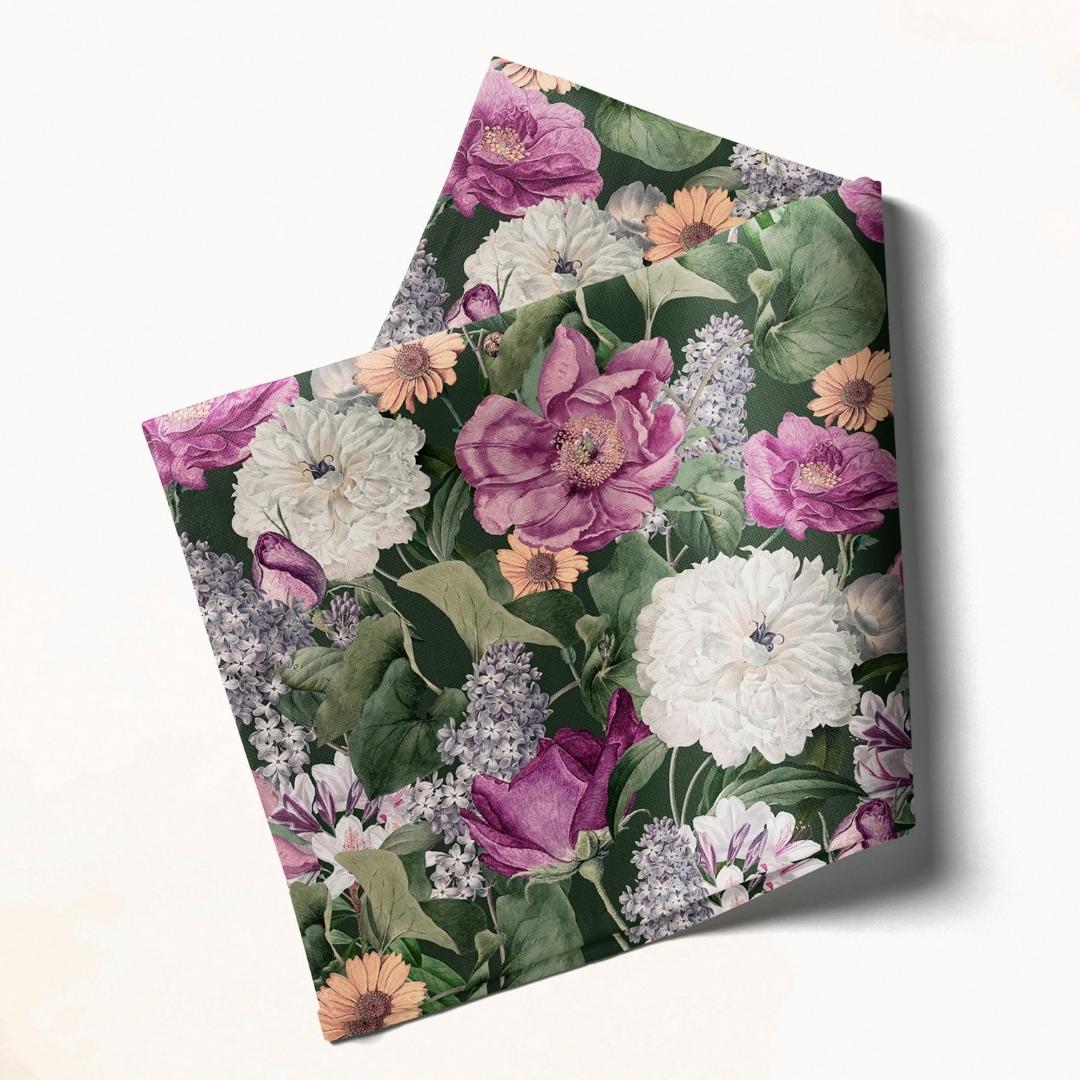 Blossom Romance Garden: Napkins 18" X 18" - Pack Of 20