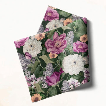 Blossom Romance Garden: Napkins 18" X 18" - Pack Of 20