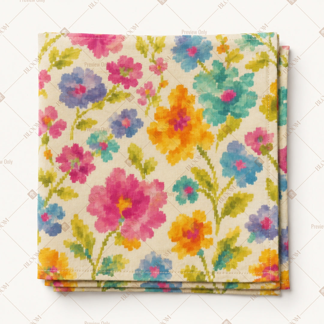 Colorful Floral Pattern Design