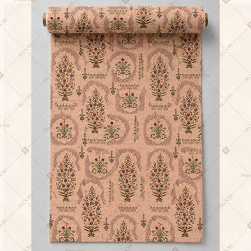 Blush Heritage Motif Fabric Roll Pack of 25