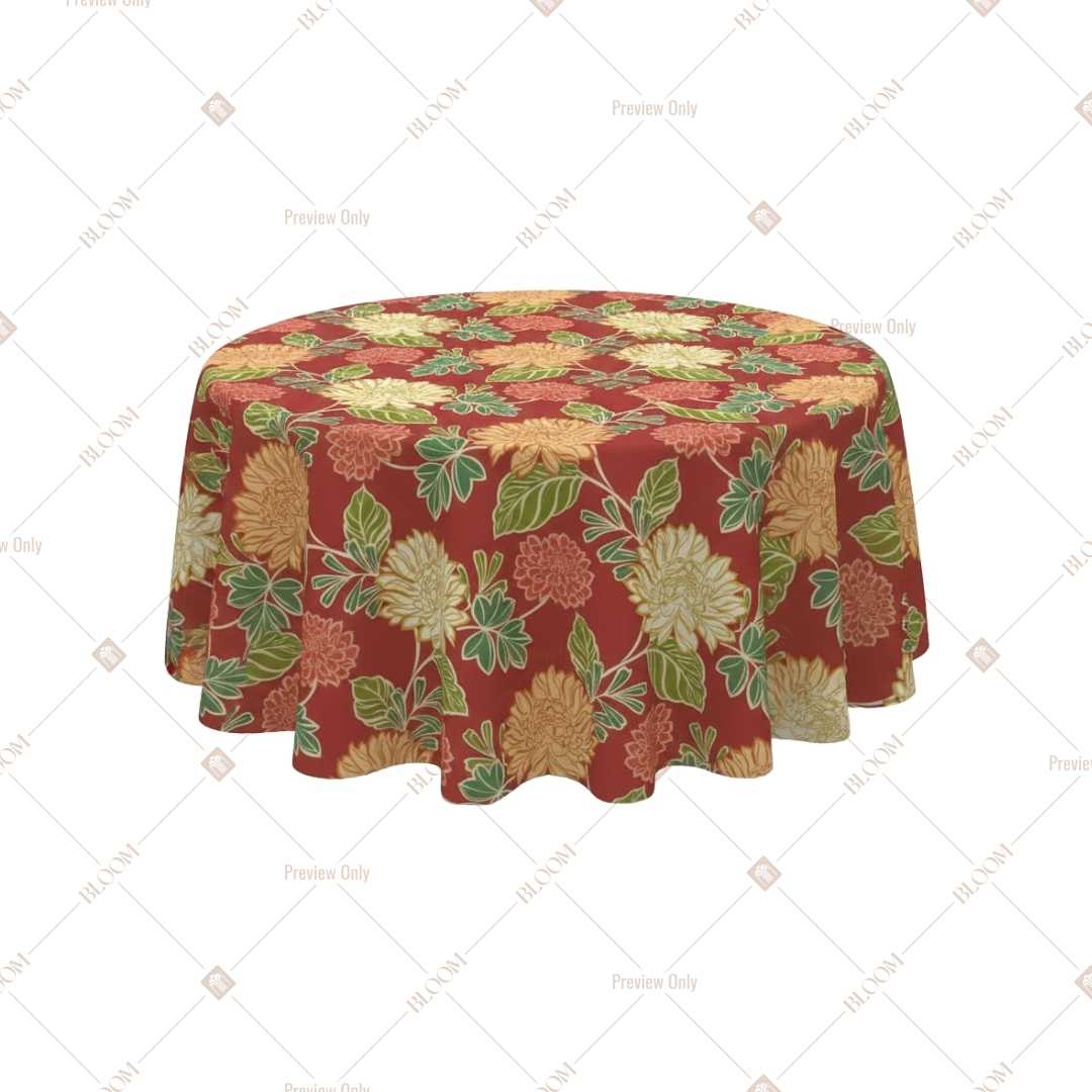 Autumn Harvest Floral Table Cover Pack Of 6