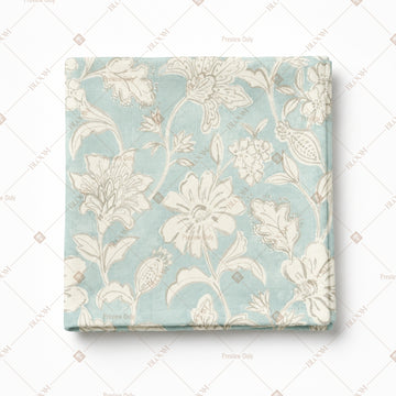 Pastel Damask Floral Pattern Design