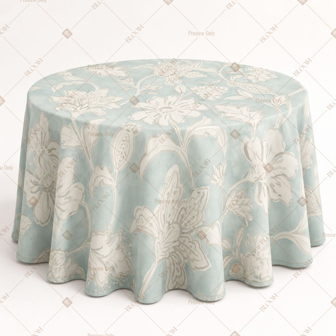 Soft Floral Table Cover Pack Of 6