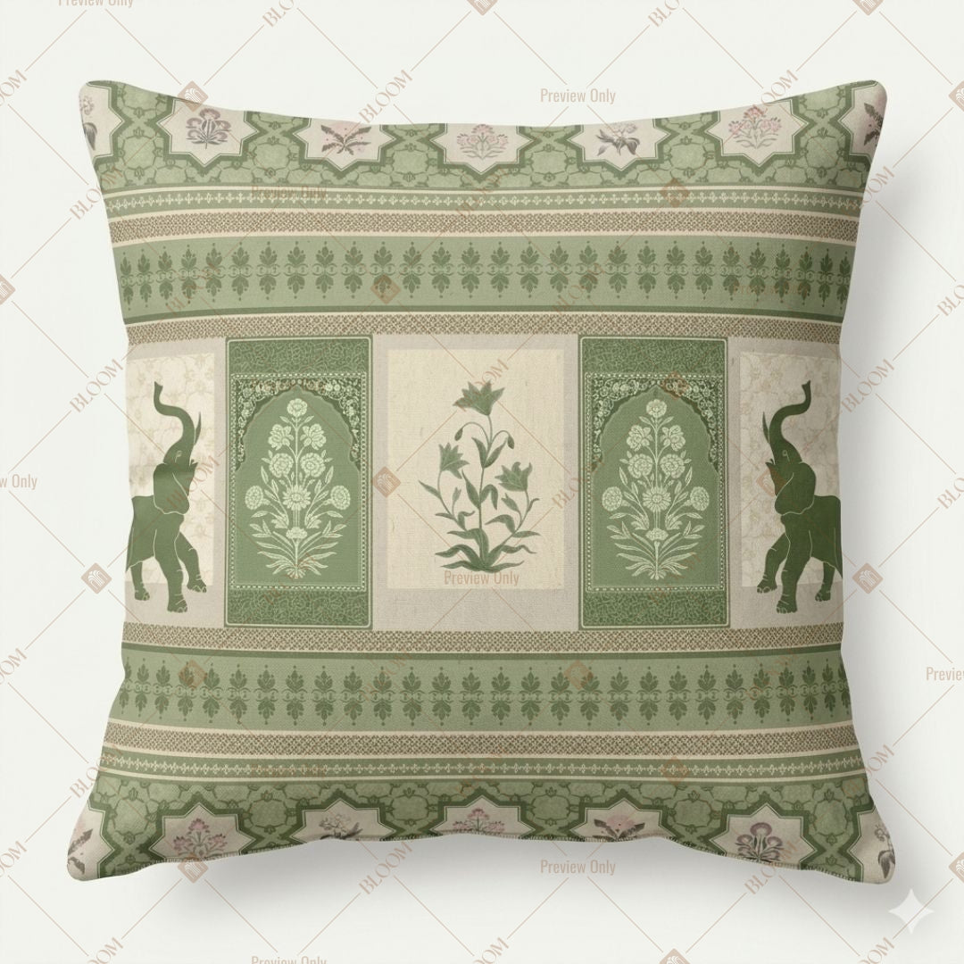 Vintage Palace Architecture Cushion Cover Pack of 12