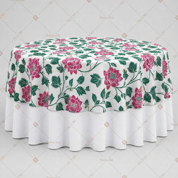 Pink Botanical Garden Table Overlay Pack of 6