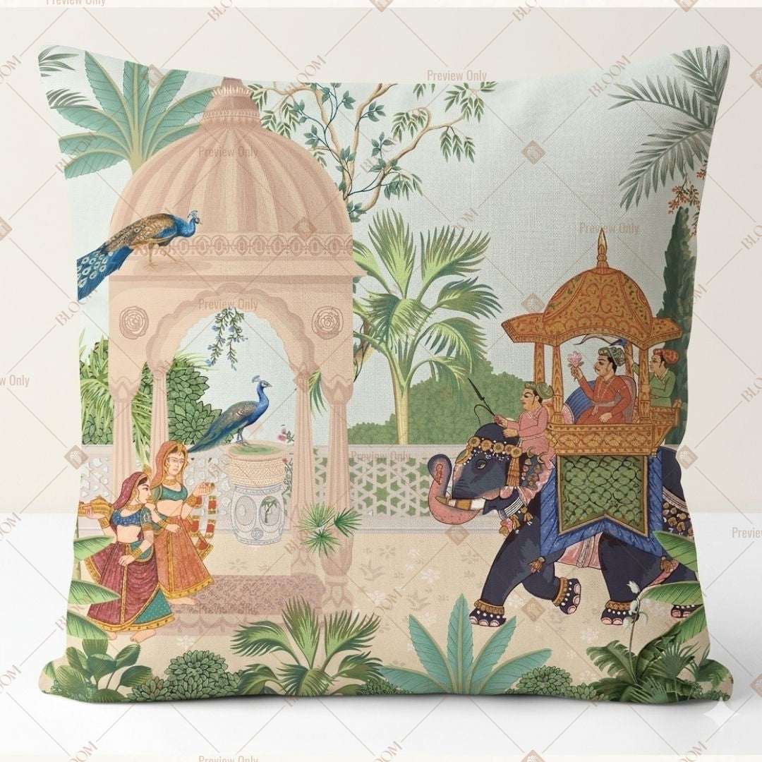 Tropical Palace Garden Cushion Cover Pack of 12