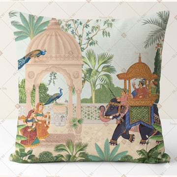 Tropical Palace Garden Cushion Cover Pack of 12