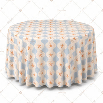 Blue Stripe Table Cover Pack Of 6