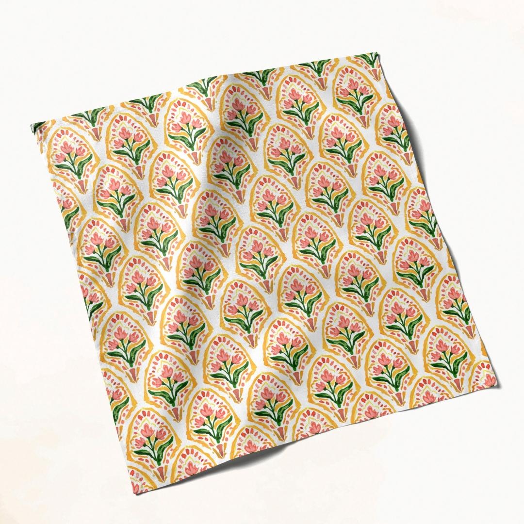 Pastel Garden Trellis: Napkins 18" X 18" - Pack Of 20