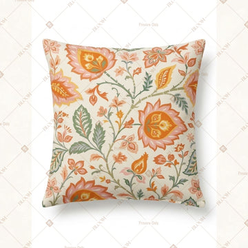Floral Elephant Art Cushion Cover Pack of 12