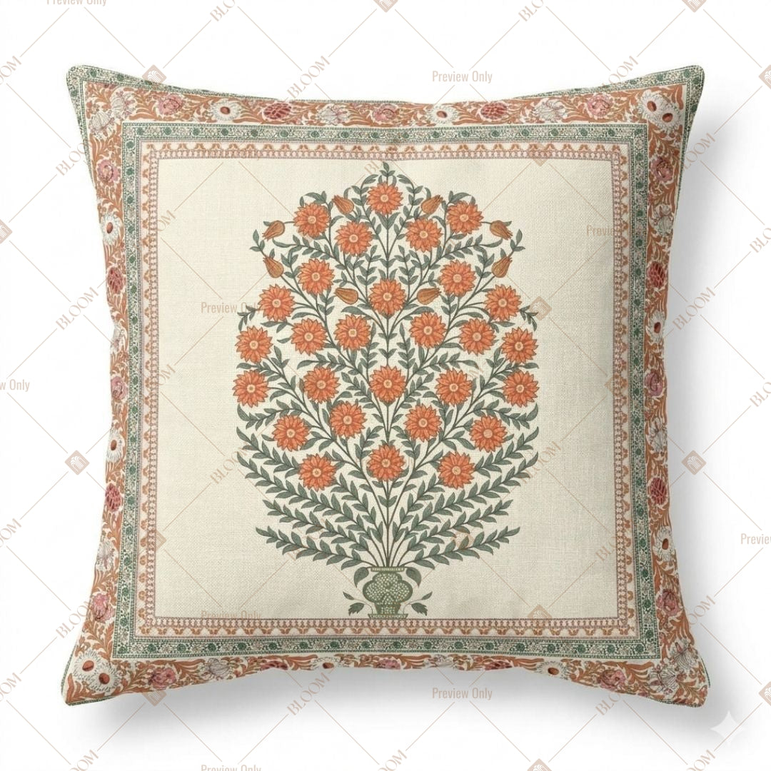 Floral Tree Art Cushion Cover Pack of 12