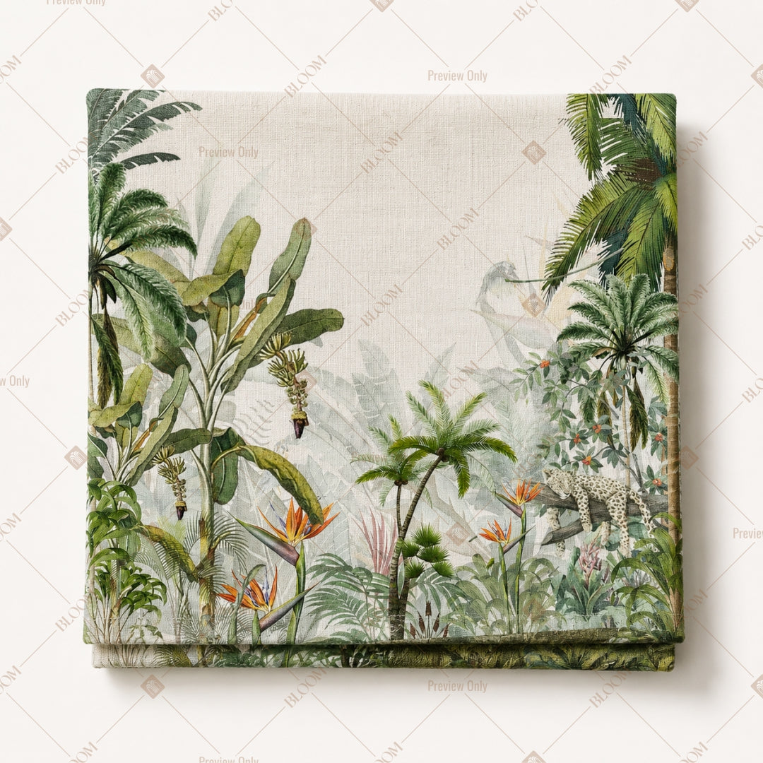 Tropical Botanical Pattern Design
