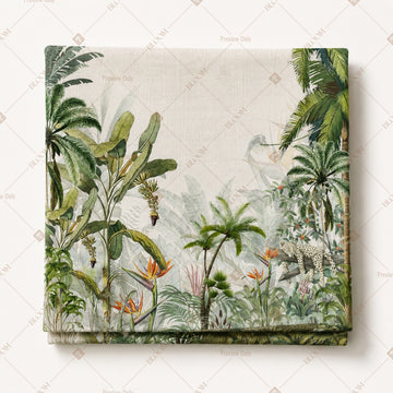 Tropical Botanical Pattern Design