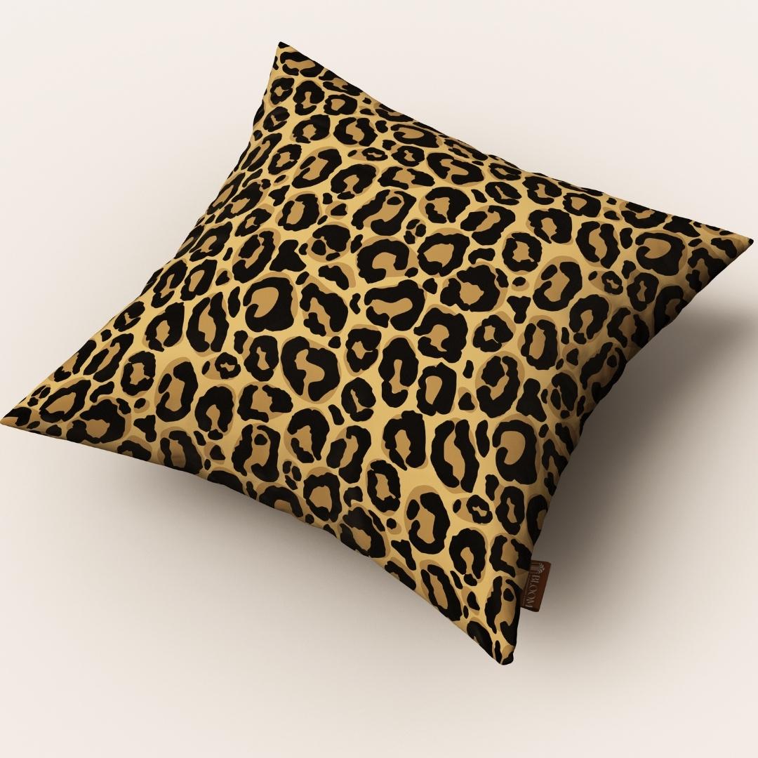 Golden Leopard Luxe: Cushion Cover - Pack of 12