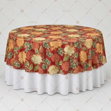 Autumn Harvest Floral Table Overlay Pack of 6