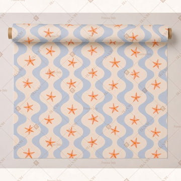 Pastel Wave Geometric Fabric Pack of 25