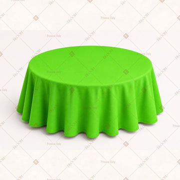 Neon Green Table Cover Pack Of 6