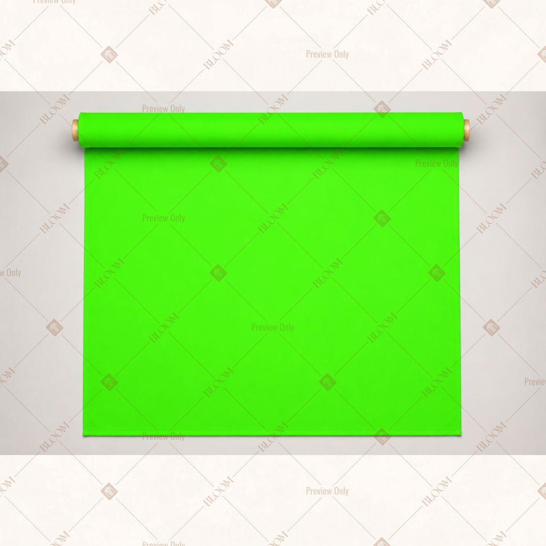 Neon Green Fabric Roll Pack of 25
